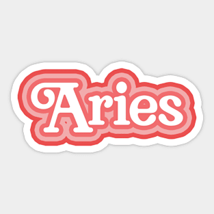 Aries Sticker